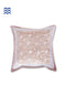 20s Cotton Cushion Cover in Block Print with Piping